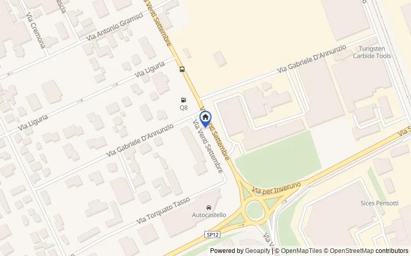 Mappa della zona: Via XX Settembre, 90, 20025 Legnano MI, Italia, Legnano, Milano