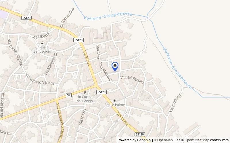 Mappa della zona: Via Degli Abati, 9, 95015 Linguaglossa CT, Italia, Linguaglossa, Catania