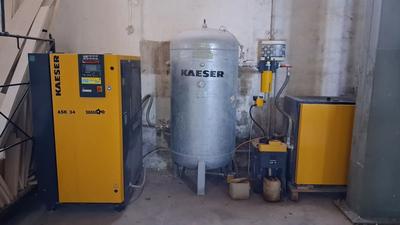 (Lotto n.48) - Compressore marca KAESER modello ASK 34 matricola 1187 anno 2017