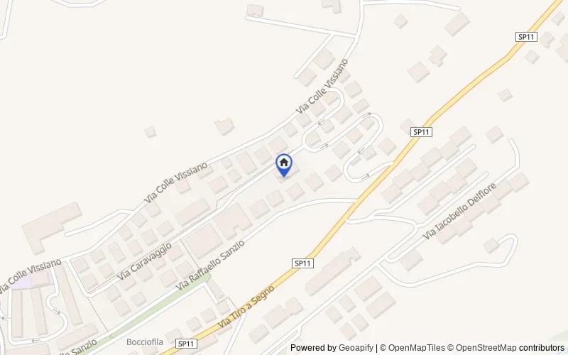 Mapa de la zona: Via Caravaggio, 61, 63900 Fermo FM, Italia, 63900, Fermo, Fermo