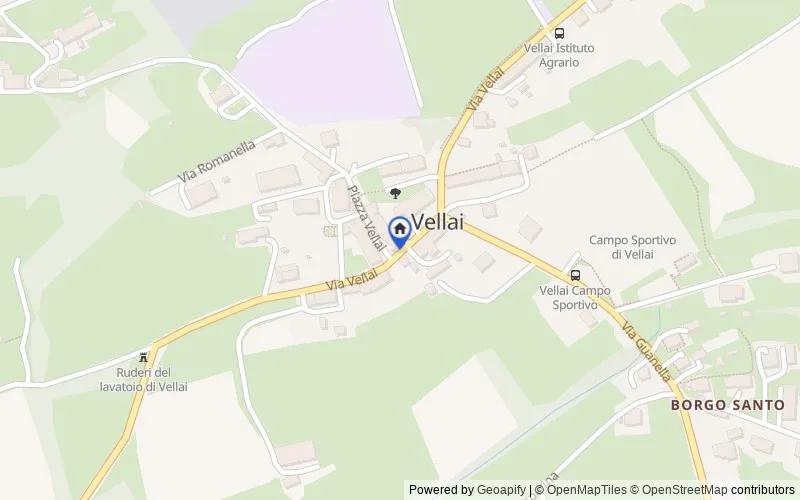 Carte du secteur : Piazza  Vellai n. 2, via Vellai n. 13-15, 32032, Feltre, Belluno