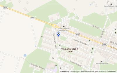 Mappa della zona: frazione Villasmundo, Via delle Orchidee, 9, 96010, Melilli, Siracusa