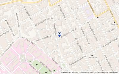 Mappa della zona: Via Vincenzo Errante, 31, Palermo, Palermo