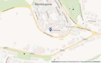Mappa della zona: Via Garibaldi, 41, 62010 Montelupone MC, Italia, 62010, Montelupone, Macerata