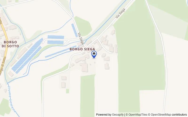 Karte der Umgebung: Via Siega, 12, 33079, Sesto al Reghena, Pordenone
