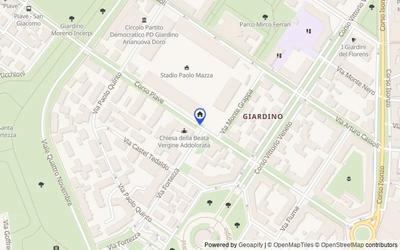 Mappa della zona: Corso Piave, Ferrara, Ferrara