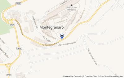 Mappa della zona: Via Felice Cavallotti, 19, 63812 Montegranaro FM, Italia, 63812, Montegranaro, Fermo