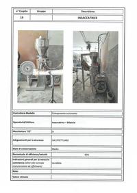 Insaccatrice a pietra + bilancia Pagani imballaggi.