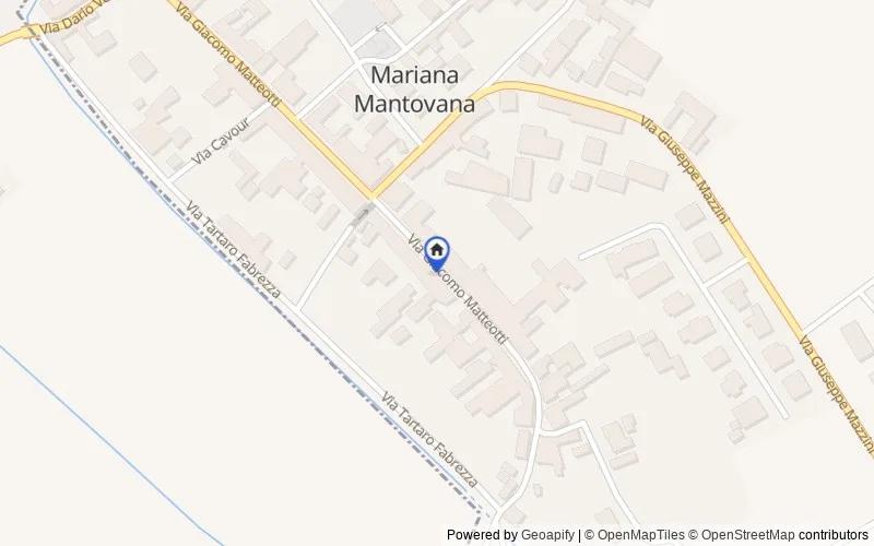 Carte du secteur : Via Giacomo Matteotti, 80, 46010 Mariana Mantovana MN, Italia, 46051, Mariana Mantovana, Mantova