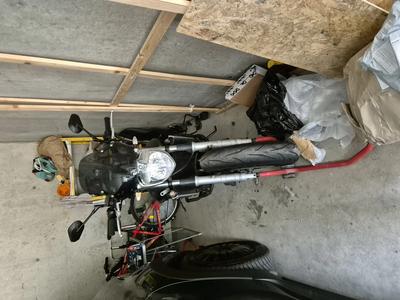 Motociclo Yamaha Smontato