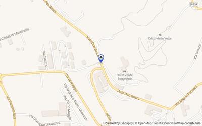 Mappa della zona: Via Flaminia Km. 186, 06023, Gualdo Tadino, Perugia
