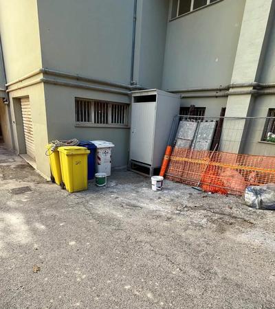 Piena proprietà per la quota di 1/1 di posto auto all'aperto
