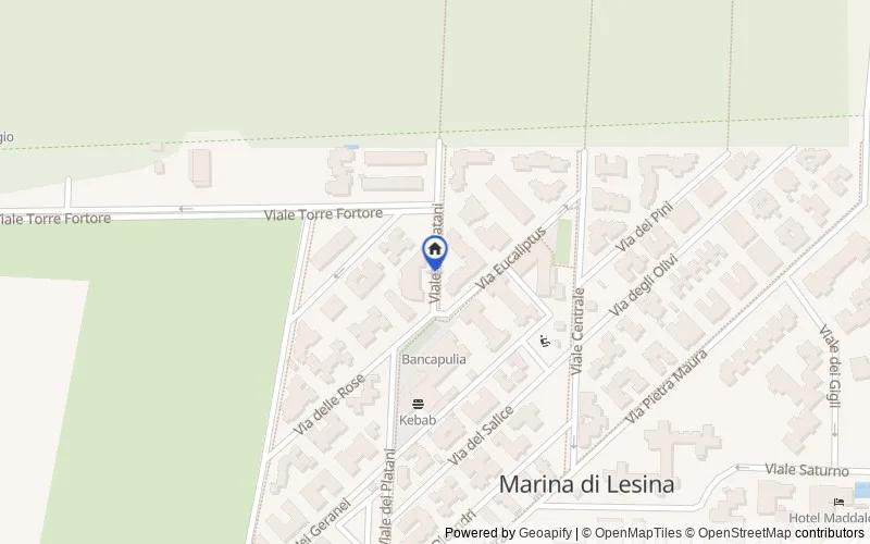 Mappa della zona: Agro di Lesina, snc, 71010, Lesina, Foggia