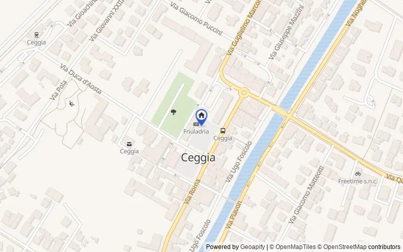 Mappa della zona: Piazza della Repubblica, 30022 Ceggia VE, Italia, 30022, Ceggia, Venezia