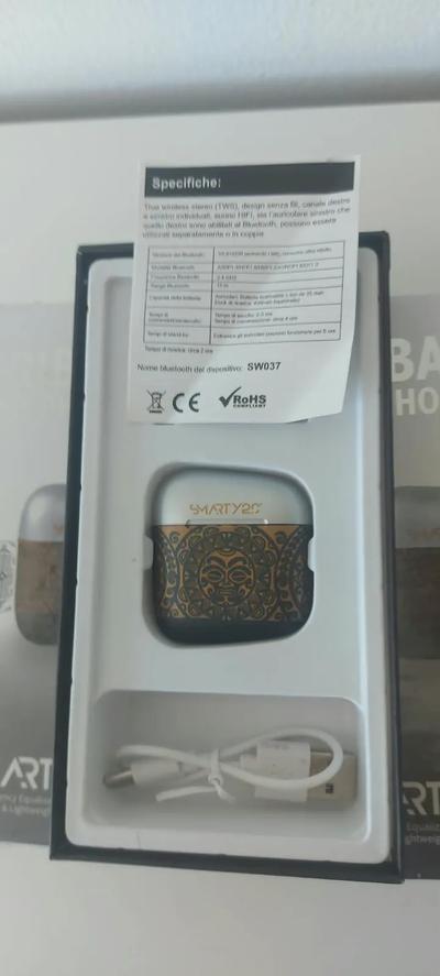 N.4 ANELLI SMARTWATCH+N.7 CUFFIE SMARTWATCH