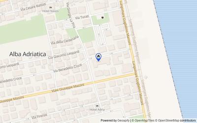 Mappa della zona: Via Pompeo, 17, 64011 Alba Adriatica TE, Italia, 64011, Alba Adriatica, Teramo