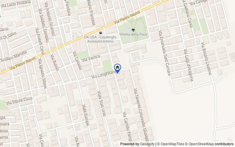 Mapa de la zona: Via Camillo Prampolini, 20, 92026 Favara AG, Italia, 92026, Favara, Agrigento