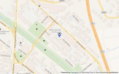Mappa della zona: Via Modena, 18, 53036 Poggibonsi SI, Italia, Poggibonsi, Siena