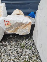 N.13 BLOCCHI INFORMI TRA CALACATTA, STATUARIO E...