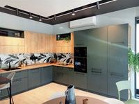 Cucina black green completa di elettrodomestici