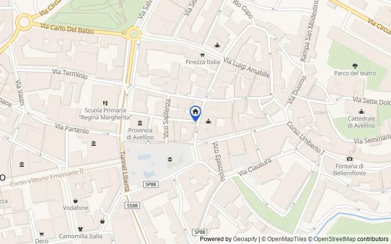 Mappa della zona: Via Santissima Trinità, 83100 Avellino AV, Italia, 83100, Avellino, Avellino