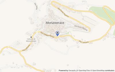 Mappa della zona: Località Rimini, 89040, Monasterace, Reggio di Calabria