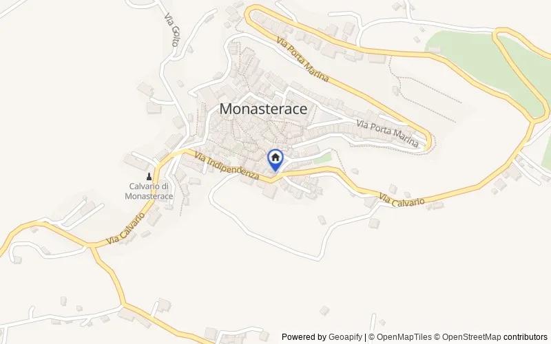 Mapa de la zona: Località Rimini, 89040, Monasterace, Reggio di Calabria