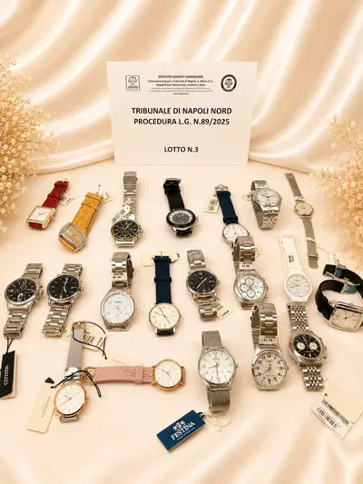 n.154 Orologi di varie marche e modelli (Festina, Bulova, Sector, Armani,...