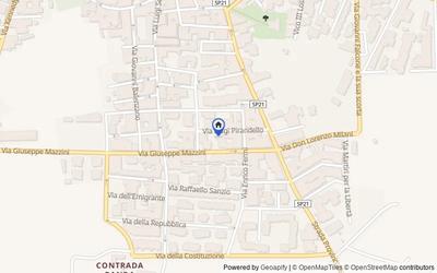 Mappa della zona: Via Luigi Pirandello, 22, 70020 Bitritto BA, Italia, Bitritto, Bari