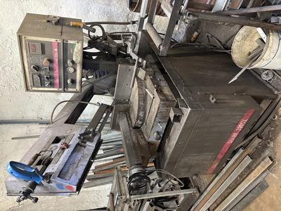 MACCHINARI ED ACCESSORI USATI - TRONCATRICE A NASTRO MEP 320 SX - SALDATRICE A FILO MIG LINCOLN - TRAPANO A COLONNA A TRIFASE - TRAPANO RADIALE - PUNTE TRAPANO E MORSA 