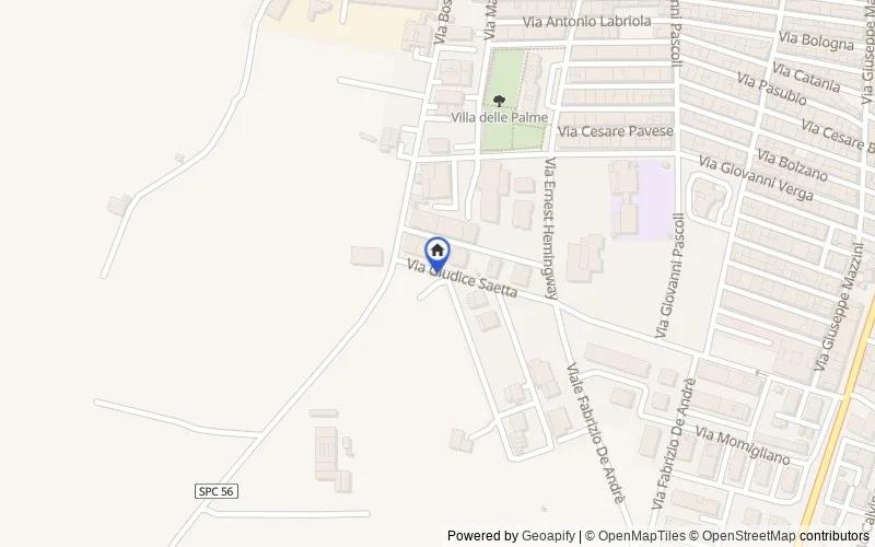 Mappa della zona: Via Graziella Campagna, 92023 Campobello di Licata AG, Italia, 92023, Campobello di Licata, Agrigento
