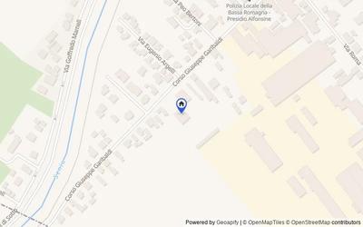 Mappa della zona: Corso Garibaldi 171, 48011, Alfonsine, Ravenna