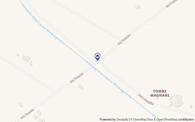 Mappa della zona: Via Fossolo, 48018, Faenza, Ravenna