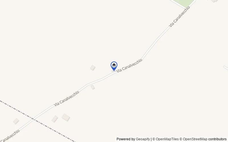 Mapa de la zona: Via Canalvecchio, 22, 48027, Solarolo, Ravenna