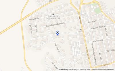 Mappa della zona: Via Brigadiere Nastasi, 5, 92019, Sciacca, Agrigento
