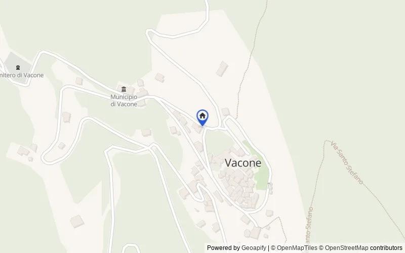 Mappa della zona:  , 02040, Vacone, Rieti