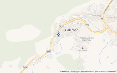 Mappa della zona: Via Castello, 15, 55027 Gallicano LU, Italia, Gallicano, Lucca