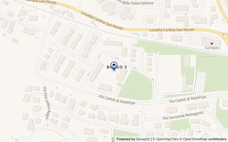 Mappa della zona: Via Carlo Urbani, 11, 60044 Fabriano AN, Italia, Fabriano, Ancona