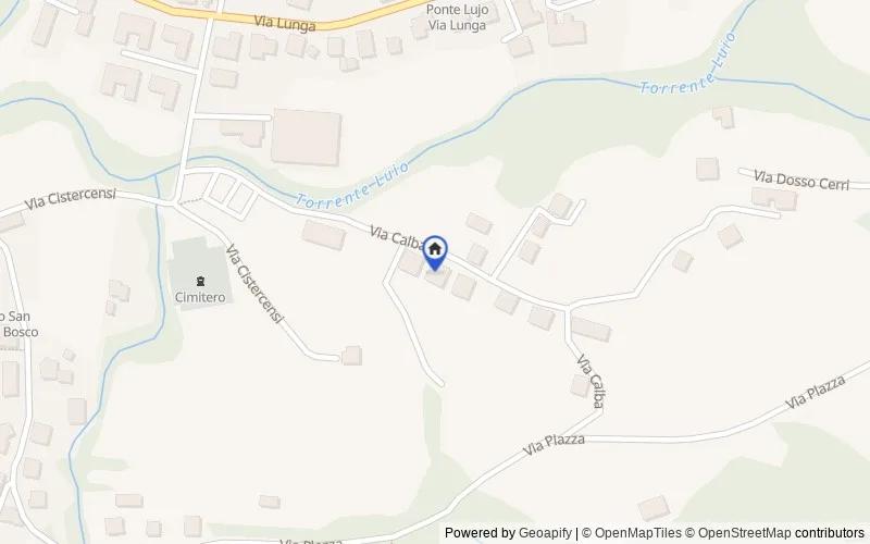 Mapa de la zona: Via Calba, 6, 24021 Abbazia BG, Italia, 24021, Albino, Bergamo
