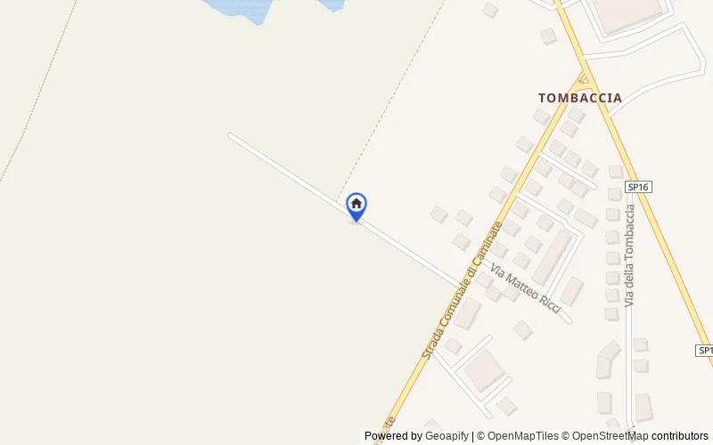 区域地图：Str. delle Caminate, 99, 61032 Fano PU, Italia, Fano, Pesaro e Urbino