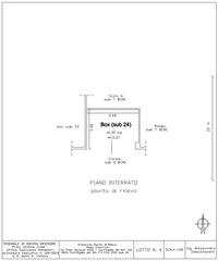 Piena ed esclusiva proprietà di un Box al piano...