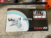 Everfit Welly E-Plus minibike elettrica bianco-azzura