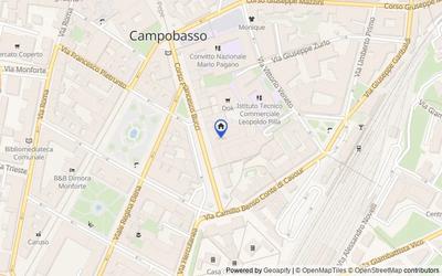Mappa della zona: Corso Bucci, 44, 86100, Campobasso, Campobasso