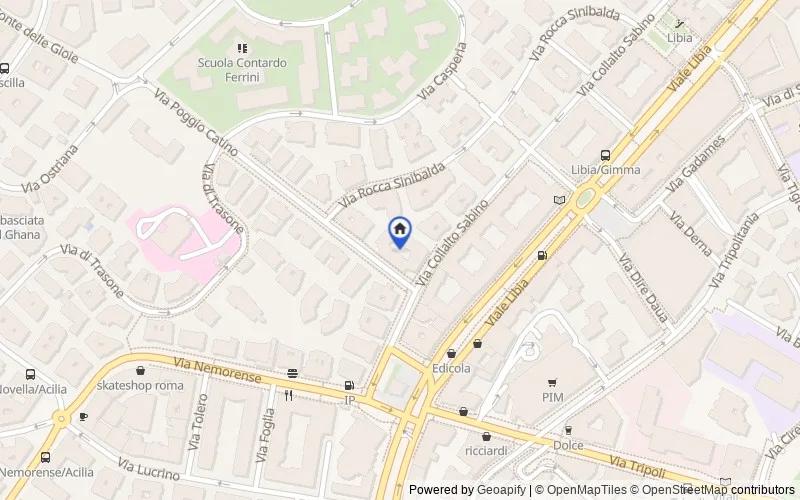 Mappa della zona: Via Poggio Catino, 6, 00199 Roma RM, Italia, 00199, Roma, Roma