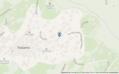Mappa della zona: Via Colli Fioriti, 2, Nebbiuno, Novara