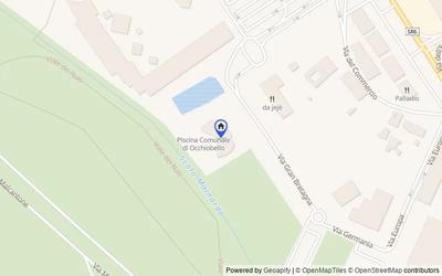Mappa della zona: Via Gran Bretagna 1, 45030, Occhiobello, Rovigo
