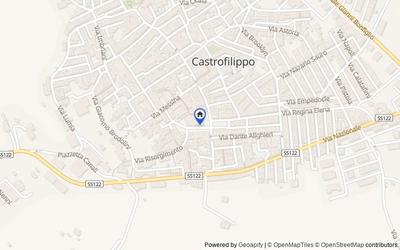 Mappa della zona: Contrada Roccacampana, Contrada Roccacampana, 92020, Castrofilippo, Agrigento