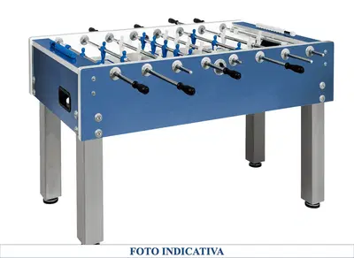 Calcio-balilla G500 Waterproof, colore blu.