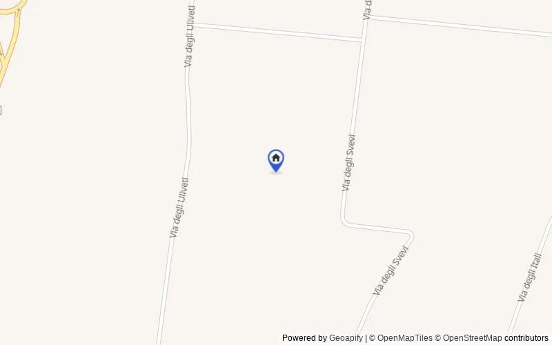 Mappa della zona: Via Degli Uliveti, 47, 88046, Lamezia Terme, Catanzaro