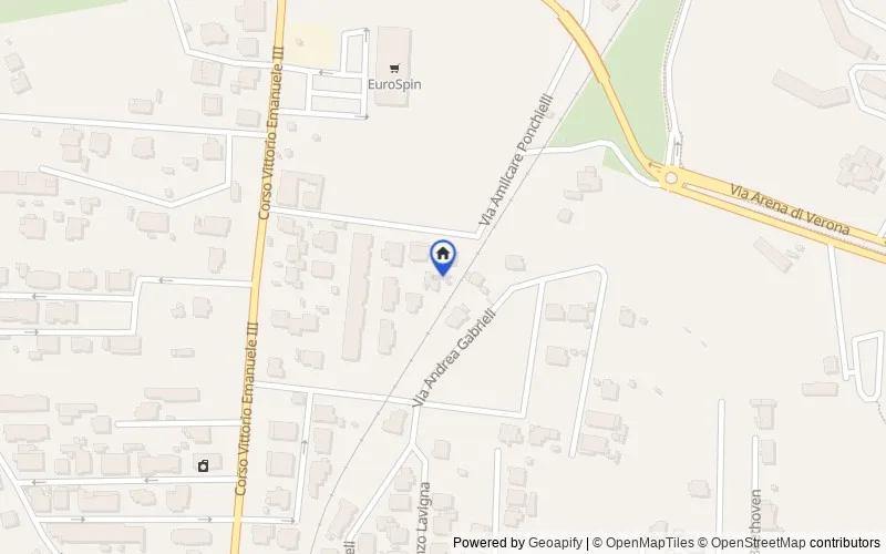 Mappa della zona: Via Amilcare Ponchielli, 52, 74010 Statte TA, Italia, Statte, Taranto